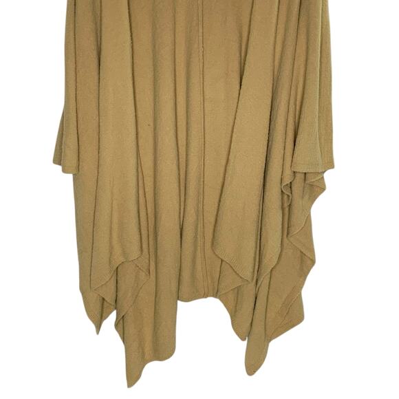 Shiraleah OS Camel Brown Trend Long Open Cardigan Quiet Luxury - Picture 5 of 6